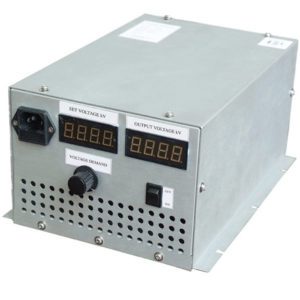 High voltage capacitor charging power supply